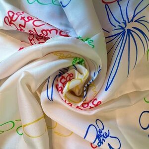 Grace Kelly's / Princess Grace Ranier Of Monaco's Silk Scarf / COLLECTORS ITEM